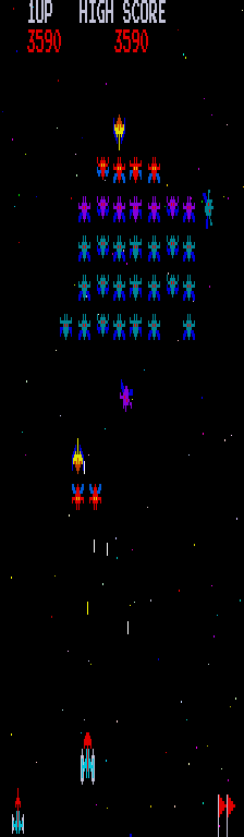galaxian screenshot