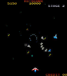 gyruss screenshot