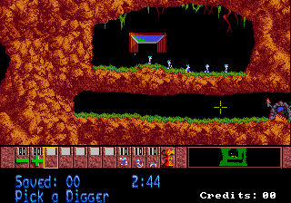 lemmings screenshot