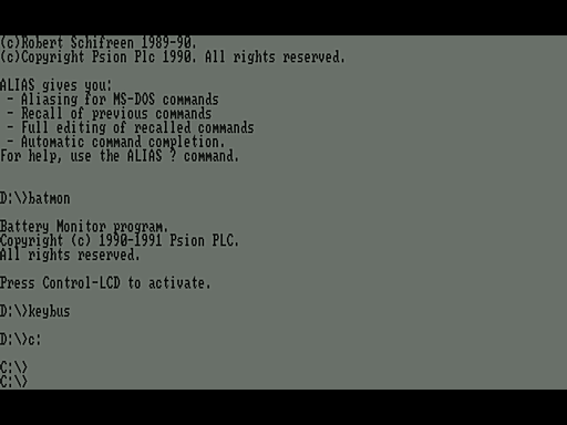 mc600 screenshot