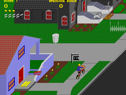 paperboy screenshot