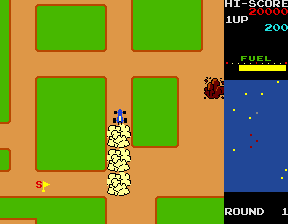 rallyx screenshot