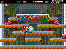 snowbros screenshot