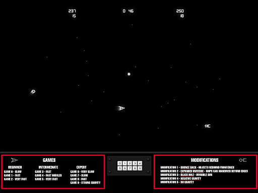 spacewar screenshot