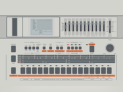 tr707 screenshot
