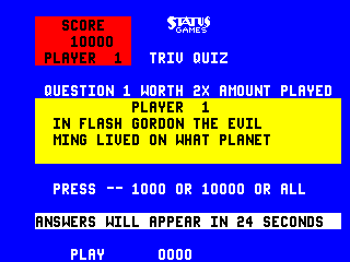 trivquiz screenshot