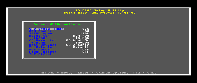 tsconf screenshot
