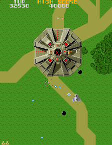 xevious screenshot